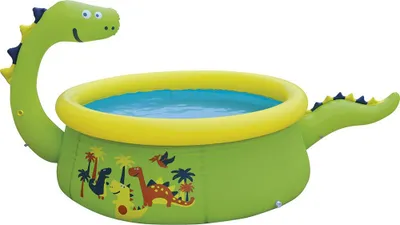 Image de Avenli Dinosaur Prompt Set Pool With Spray Pool Multicolore 175 x 62 cm Multicolore 175 x 62 cm