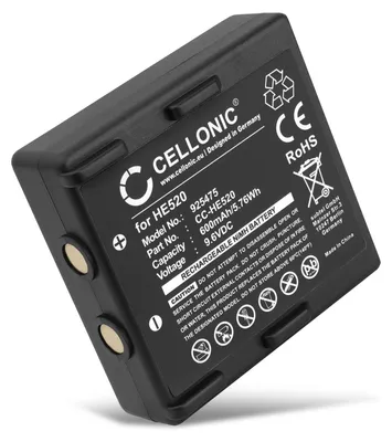 Image de subtel 1x Batterie compatible avec Hetronic 68300520, 68300510