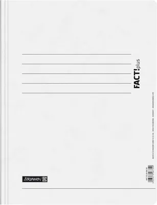 Productafbeelding van BRUNNEN 102010600 Snelhefter FACT!plus, wit