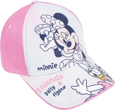 Obrázok produktu pre Disney Minnie Mouse Letná čiapka - Detská čiapka s potlačou a UV ochranou Ružová
