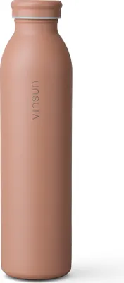 Trinkflasche Edelstahl 600ml Thermoflasche isoliert Sport Flasche nude Vinsun