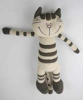 Produktbild von Inware Katze Schlenker 32 cm Stofftier