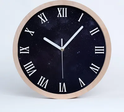 Produktbild von Holzuhr 20fi cm wanduhr - weiße Spitzen - Konstellation