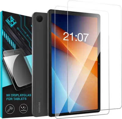 Produktbild von 2x 9H Tablet Schutzglas für Samsung Galaxy Tab A8 10.5 Zoll Displayglas Displayschutz