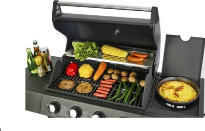Zdjęcie produktu dla Grill gazowy El Fuego "San Angelo" 4 + 1 palniki ze stali nierdzewnej