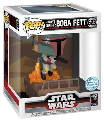 Productafbeelding van Funko Pop! Star Wars - Jabba's Skiff: Boba Fett #623. Exclusief verkrijgbaar bij Target
