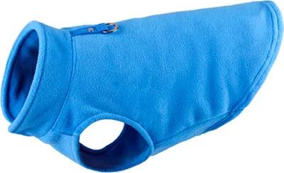 Produktbild von Warme Fleece-Pulloverjacke für Hunde mit O-Ring-Leine – Wintermantel für kleine Hunde – Hundebekleidung für kaltes Wetter