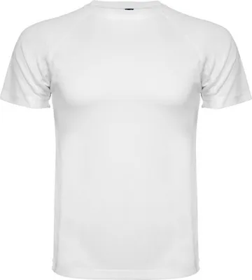 Productafbeelding van Roly - "Montecarlo" T-shirt voor heren - Sportief, korte mouwen, model PF4368 (maat L) (wit)