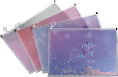 Zdjęcie produktu dla Teczka zapinana na zamek błyskawiczny 33x24,5cm