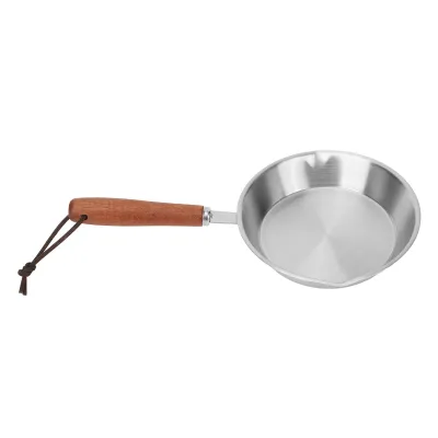 Obrázek produktu pro Pánev na smažení, pánev z nerezové oceli, nepřilnavá pánev na smažení, pánev na vejce, pánev na smažení, pánev na indukční vařič