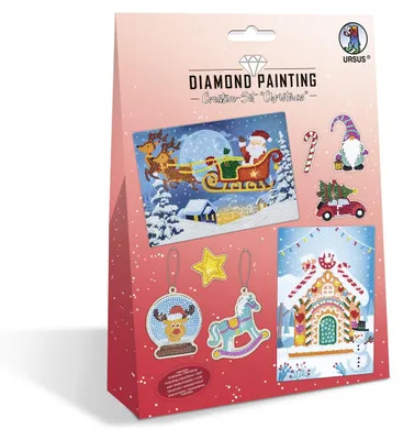 Produktbild von URSUS Diamond Painting Creative Set Christmas