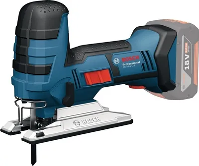 Produktbild von Bosch GST 18 V-LI S Profi-Akku-Stichsäge, 120 mm Schnitttiefe, variable Geschwindigkeit, Pendelhub