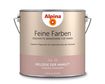 Produktbild von Alpina Feine Farben No. 19 Melodie der Anmut® edelmatt 2,5 Liter