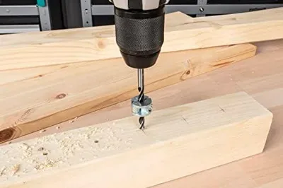 Produktbild von 2-teiliges Holzspiralbohrer-Set mit Tiefenstopp