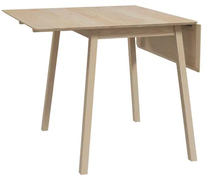 Produktbild von HOMCOM Esstisch klappbar, Küchentisch für 2-4 Personen, Klapptisch Holz Natur
