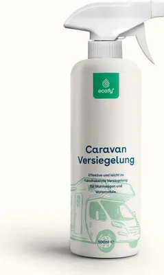Immagine prodotto di eco:fy - Trattamento impermeabilizzante per camper, roulotte e furgoni camperizzati, per proteggere da pioggia, umidità e sporco