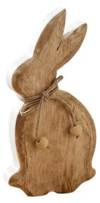 Produktbild von Osterhase aus Holz RABELLO, 20 cm, weiß
