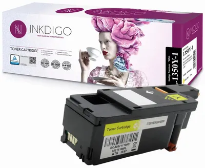 Produktbild von Inkdigo Toner 593-11143 für Dell 1250C, 1350CNW, 1355CN, 1355CNW – Gelb, 1400 Seiten,, KI-generiertes Bild