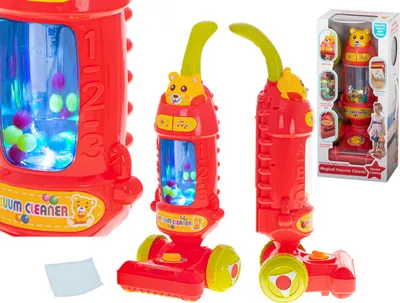 Obrázok produktu pre Interaktívny detský vysávač so zvukom maliny