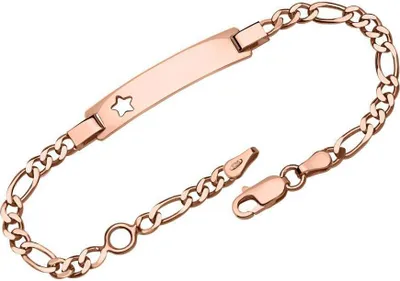 Produktbild von Figaro Sternarmband ID0035-S-R (Länge: 16cm)
