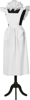 Produktbild von Weiße Haushaltsschürze für Damen