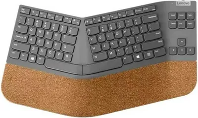 Produktbild von Tastatur Lenovo Go Split Grau Qwerty Spanisch