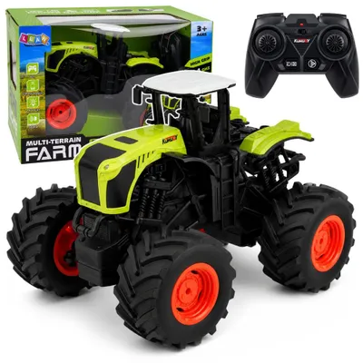 Zdjęcie produktu dla Traktor zdalnie sterowany, skala 1:16, z oświetleniem i dźwiękiem