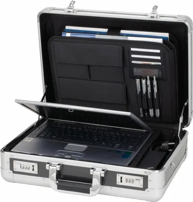 Zdjęcie produktu dla ALUMAXX 45140 Etui na laptopa "CARBON" Aluminium(T)