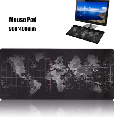 Obrázek produktu pro Podložka pod myš Podložka na stůl Extra velká, měkká, prodloužená, protiskluzová podložka pod myš pro notebooky PC