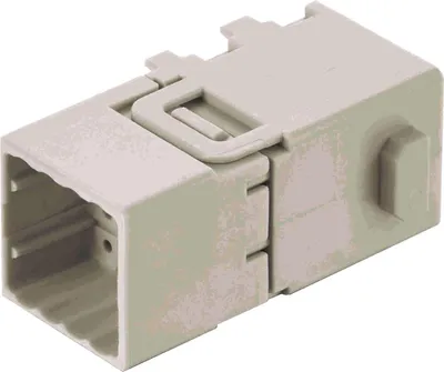 Image de Module HARTING Han Domino HD cube, petit insert à languette (M) connexion serti, 16 pôles 32 V, 4 A - 1 pièce
