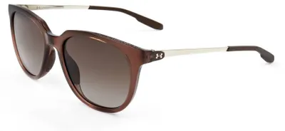 Produktbild von Under Armour UA CIRCUIT Brown crystal 54/18/145 Damen Sonnenbrillen