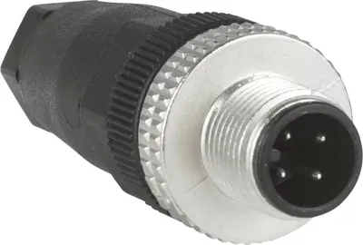 Immagine prodotto di Connettore M12 diritto XZCC12MDM40B (XZCC12MDM40B)
