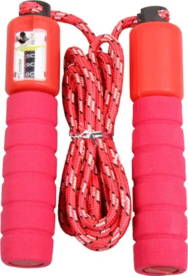 Produktbild von Merco JR 34 Springseil mit Zähler, verstellbare Länge, pink
