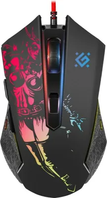 Image de Souris gaming optique filaire DEFENDER GM-933 SIN'SISTE 7200 dpi 6 boutons RGB