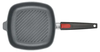 Produktbild von Woll 1628-1N NOWO Guss Grillpfanne 28x28cm; 6,5 cm hoch; mit abnehmbarem Stiel