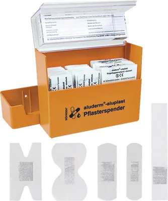 Produktbild von Pflasterspender aluderm®-aluplast, 160x122x57 mm