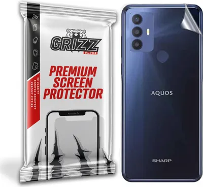 Produktbild von Folie hinten GrizzGlass SatinSkin für Sharp Aquos V6 Plus