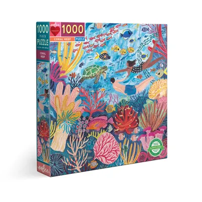 Produktbild von eeBoo Coral Reef, 1000 Stück(e), Kunst