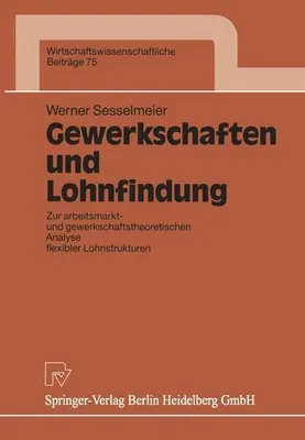 Obrázek produktu pro Gewerkschaften und Lohnfindung