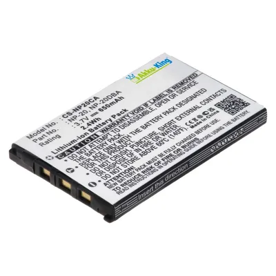 Produktbild von Akku-King 61819, Jede Marke, 600 mAh, 3,7 V, Lithium-Ion (Li-Ion)