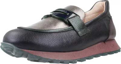 Produktbild von hispanitas Damen Slipper Loira 27515-37, 27515-38, 27515-39, 27515-40, 27515-41, 27515-42 HIP-HV243720 black/silver 41