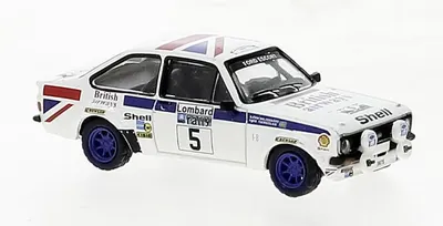 Produktbild von Brekina PKW Ford Escort RS1800 Br-Airways v. B.Waldegard, RAC 77, 1.Platz 19584
