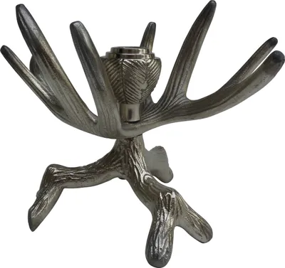Produktbild von Kerzenständer Hirsch - Geweih, Tischgeweih Kerzenhalter Kerzenleuchter Tischdeko Gastgeschenke