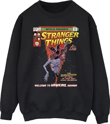 Produktbild von Netflix - "Stranger Things" Sweatshirt für Herren BI44963 (M) (Schwarz)