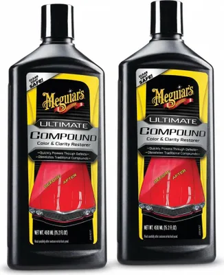 Produktbild von 2 x Meguiar's® Ultimate Compound - 450 ml - Lackreiniger Schleifpaste Politur