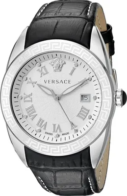 Obrázek produktu pro Versace pánské hodinky z nerezové oceli V-Sport VFE110015 kůže