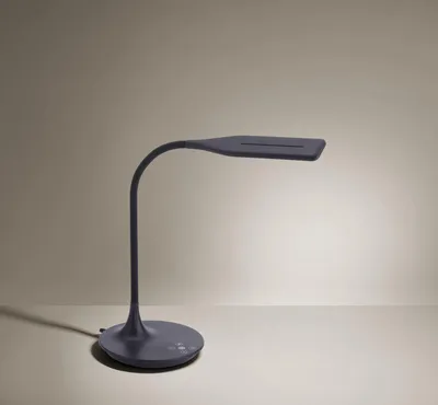 Immagine prodotto di Lampada da tavolo a LED nera, touch dimmer, CCT, H 67 cm