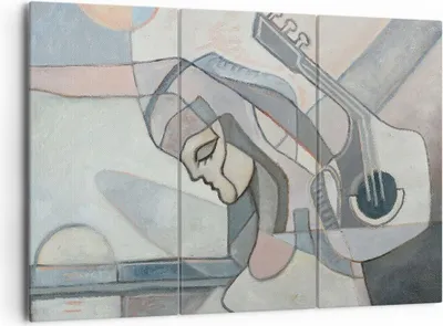 Produktbild von Bild auf Leinwand - Leinwandbild - Abstraktion modern - 165x110cm - Wand Bild - Wanddeko - Leinwanddruck - Bilder - Kunstdruck - Wanddekoration - Leinwand bilder - Wandkunst - CE165x110-3739