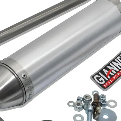 Produktbild von Giannelli Enduro Endschalldämpfer mit ABE kompatibel mit Generic Trigger 50
