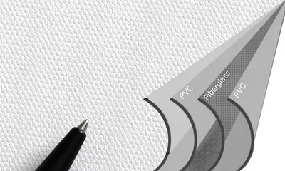 Produktbild von Maxwhite Fg (Fiberglass) - Leinwand Tuchprobe (Din A4)